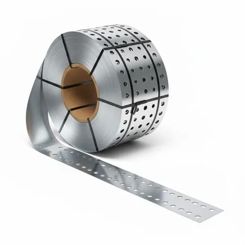 Лента стальная монтажная перфорированная 0,1х12 мм СТ1ПС ГОСТ 14918-80