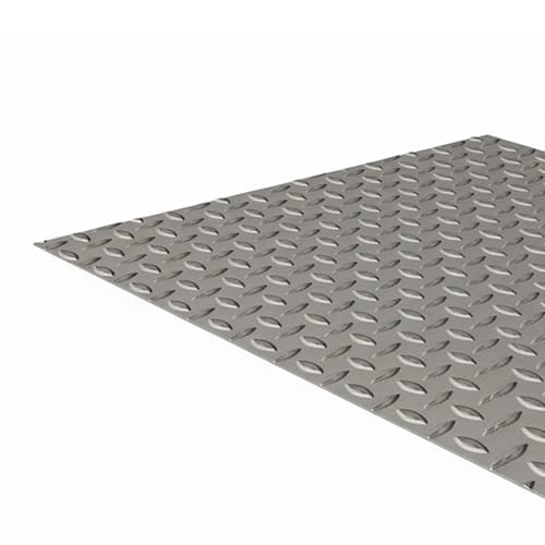 Лист нержавеющий рифлёный TEAR PLATE 3х1250х2500 мм AISI 310 DIN 50049-1992