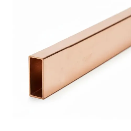 Труба медная прямоугольная 2,4х1,2х0,8 мм М0 ГОСТ 20900-2014