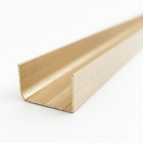 Швеллер анодированный алюминиевый 13х5х1 мм 1050 ГОСТ 13623-90